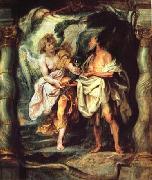 The Prophet Elijah Receiving Bread and Water from an Angel Peter Paul Rubens